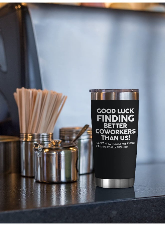 NewEleven Coworker Leaving Gifts - Farewell Gifts, Going Away Gift For Coworker - New Job, Goodbye, Good Luck Gift For Coworkers, Colleagues, Boss, Men, Women, Friends - 20 Oz Tumbler - Image 4