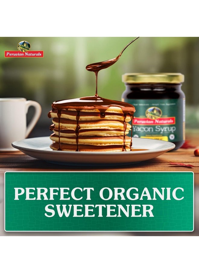 Peruvian Naturals - Organic Yacon Syrup 8.8oz (250g), Yacon Root FOS Sweetener with Low-Calorie Substitute for Sugar, Agave, Honey, Molasses, Maple & Corn Syrup - for Pancakes, Waffles & Coffee - Peruvian Naturals - Image 1