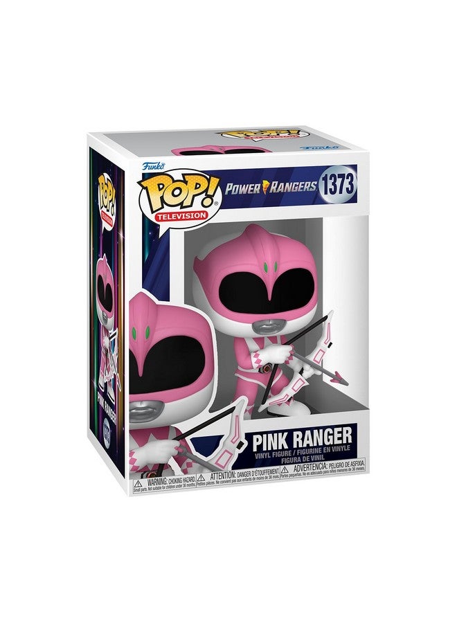 Funko فنكو بوب! تلفزيون: باور رينجرز القويين الذكرى الثلاثين - رينجر الوردية - تلفزيون باور رينجرز - تمثال فينيل قابل للجمع - فكرة هدية - منتجات رسمية - للأطفال والبالغين - عشاق التلفزيون - Image 1