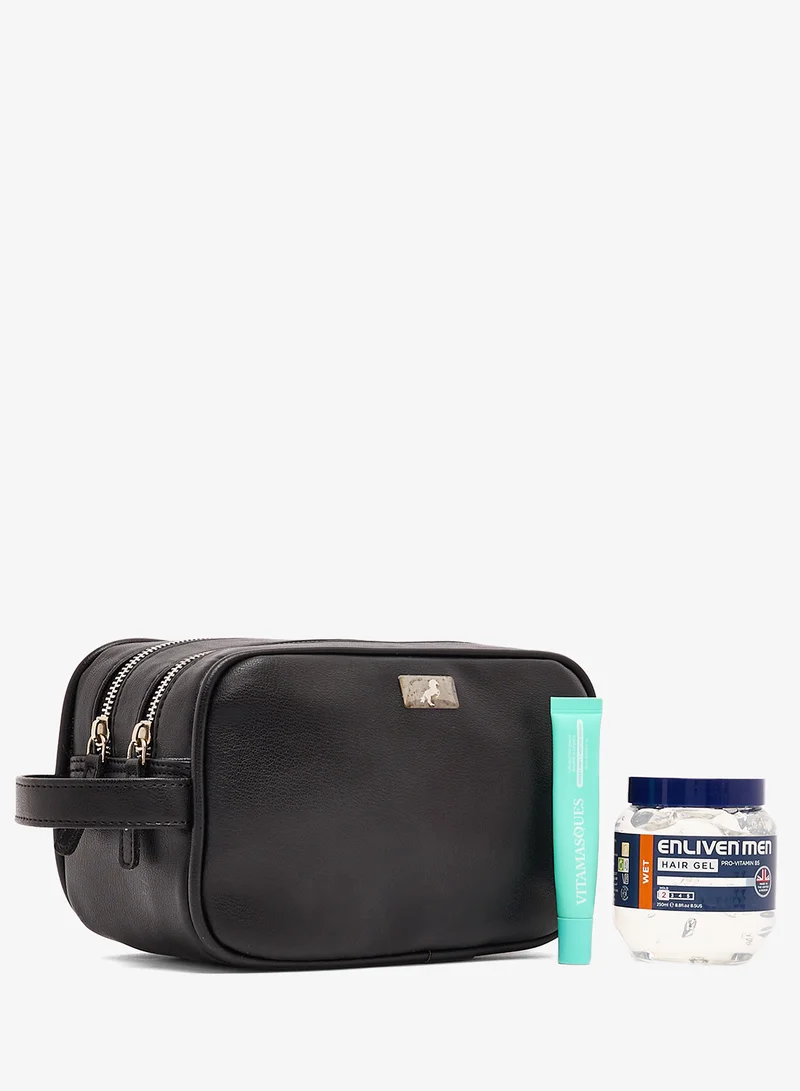 Dual Compartment Wash Bag