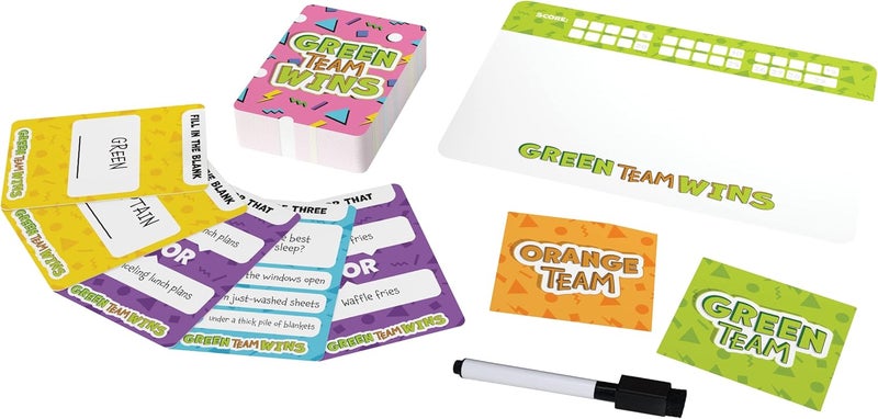Goliath Green Team Wins Game  Guess The Most Common Answers to Win  36 Players Ages 10 and Up - Image 3