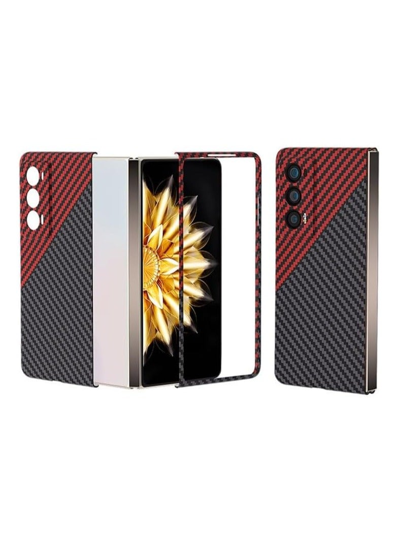 general Carbon Fiber Case Compatible with Honor Magic V2 | Ultra-thin Hard Plastic PC, Matte Finish and Stylish Protective Case - Image 1