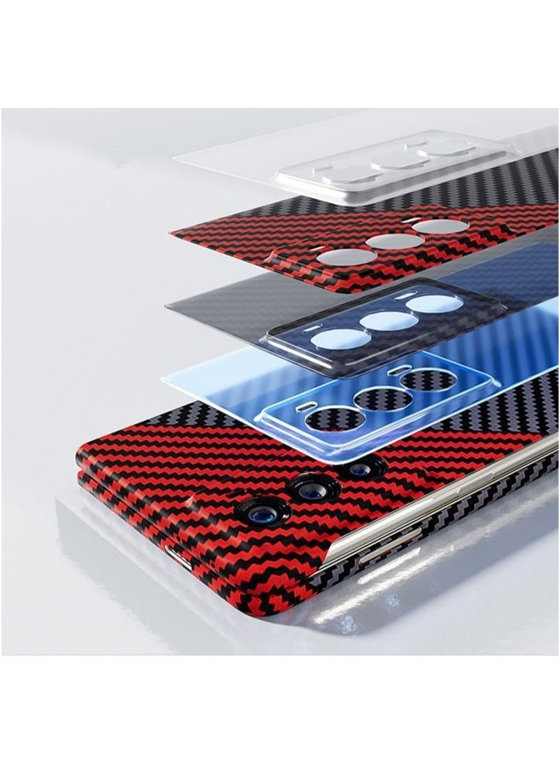 general Carbon Fiber Case Compatible with Honor Magic V2 | Ultra-thin Hard Plastic PC, Matte Finish and Stylish Protective Case - Image 2