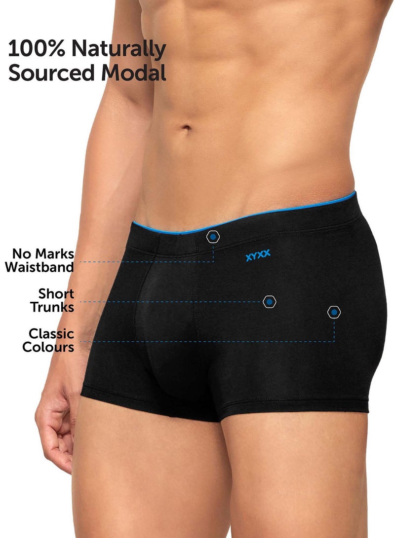 XYXX Modal Trunk Stretchable Breathable Underwears for Men Pack of 3 - Image 5