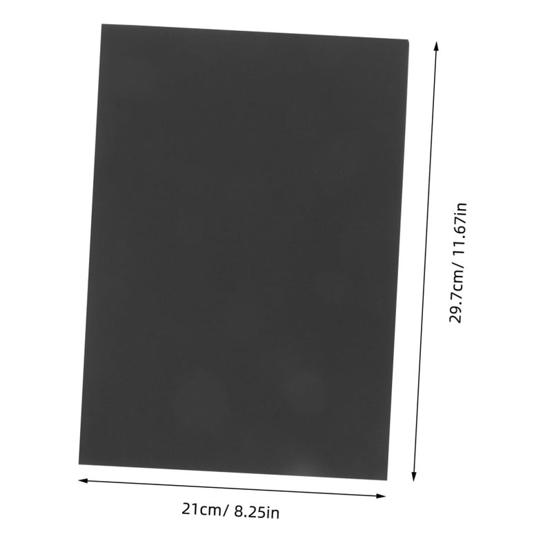Black Cardstock Paper 20 Sheets for Crafting Scrapbooking Invitations and Art Projects - Image 3