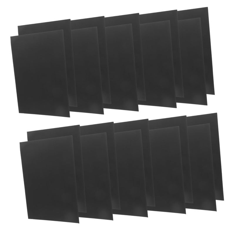 Black Cardstock Paper 20 Sheets for Crafting Scrapbooking Invitations and Art Projects - Image 2