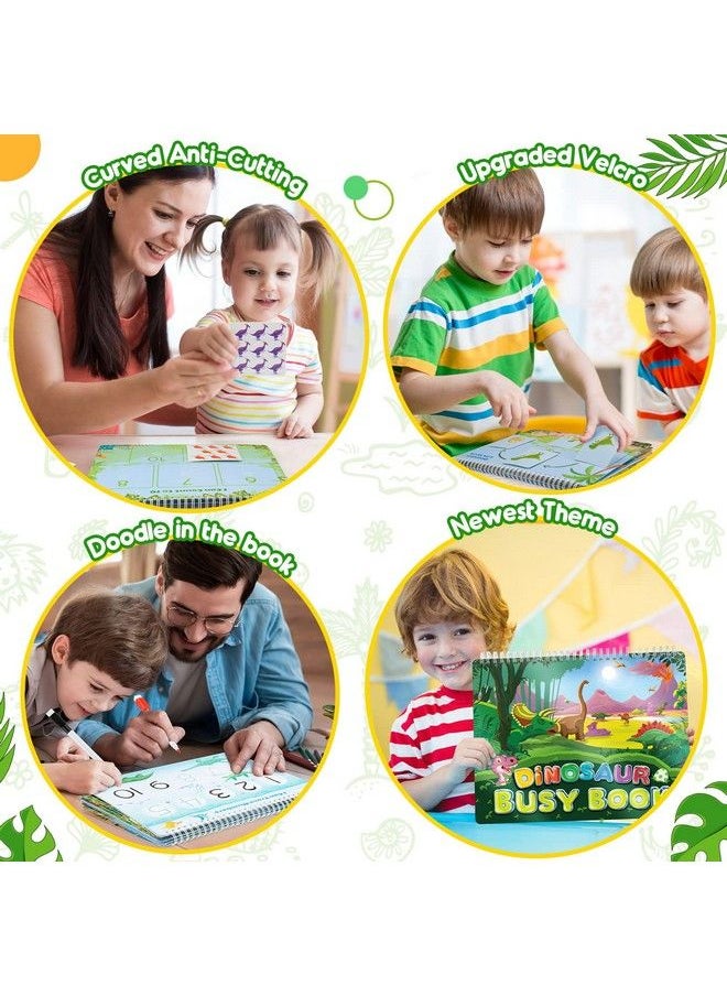 Generic - Montessori Toys For Toddlers, Newest Dinosaur Themes Busy Book For Kids Toys Ages 35 Preschool Educational Learning Toys For 35 Year Olds Birthday Easter Gift For 35 Year Olds Boys Girls Quiet Book - Image 1