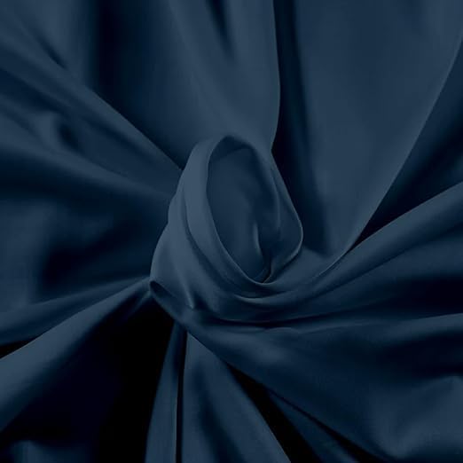 Bhoomi Impex Bedsheets for King - 108x108 Inch Bed - Microfiber Plain Navy Blue Solid Bed Sheet Include Pillow Cover, Ultra Soft | for Home, Hotel, Villa, Resort and Guest House - Image 5