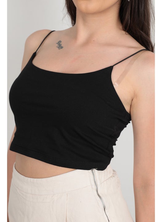Rope Strap Crop Bustier Compak Rope Strap Bustier