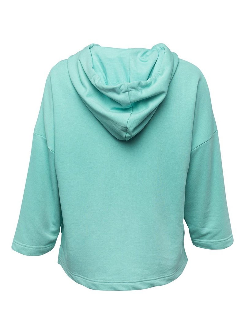Biggdesign Sweatshirts Hoodie Green Long Sleeve Women's Soft  - Image 3