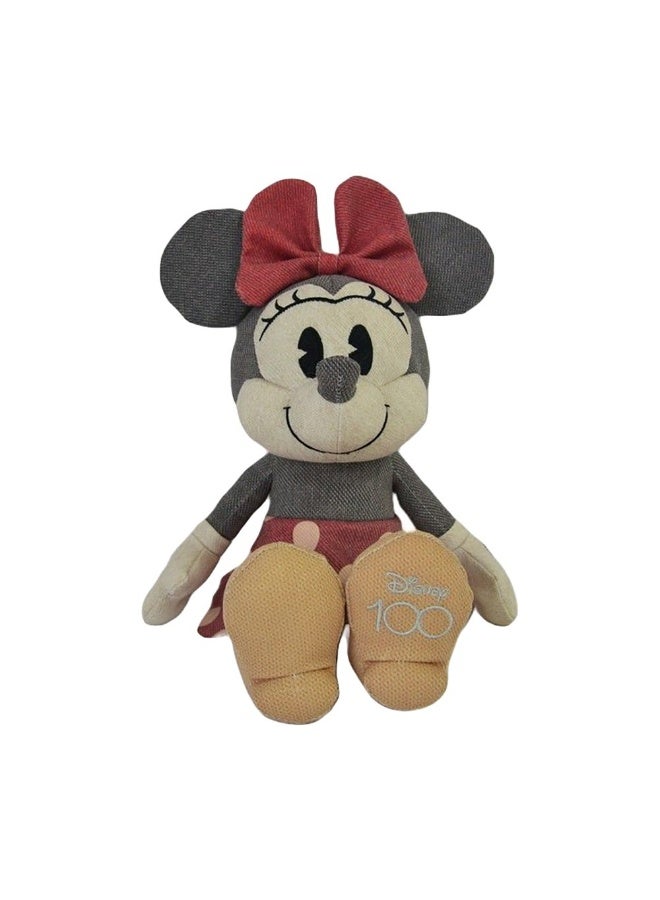 Disney 100th Anniversary Minnie Mouse Vintage Plush Toy (43 cm) - Image 1