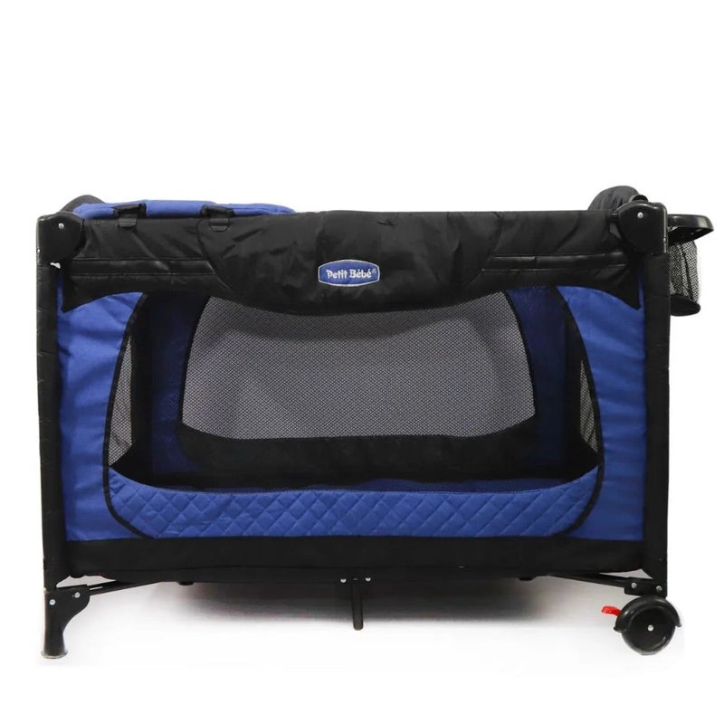 Petit Bebe Baby Play Pen Premium – Dark Blue - Image 3