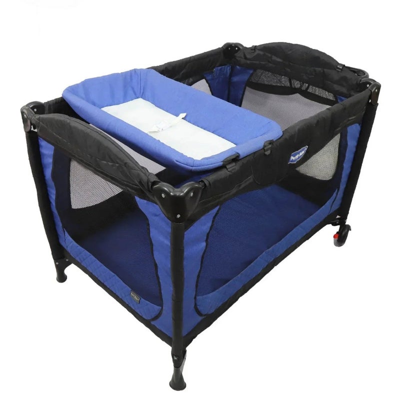 Petit Bebe Baby Play Pen Premium – Dark Blue - Image 2