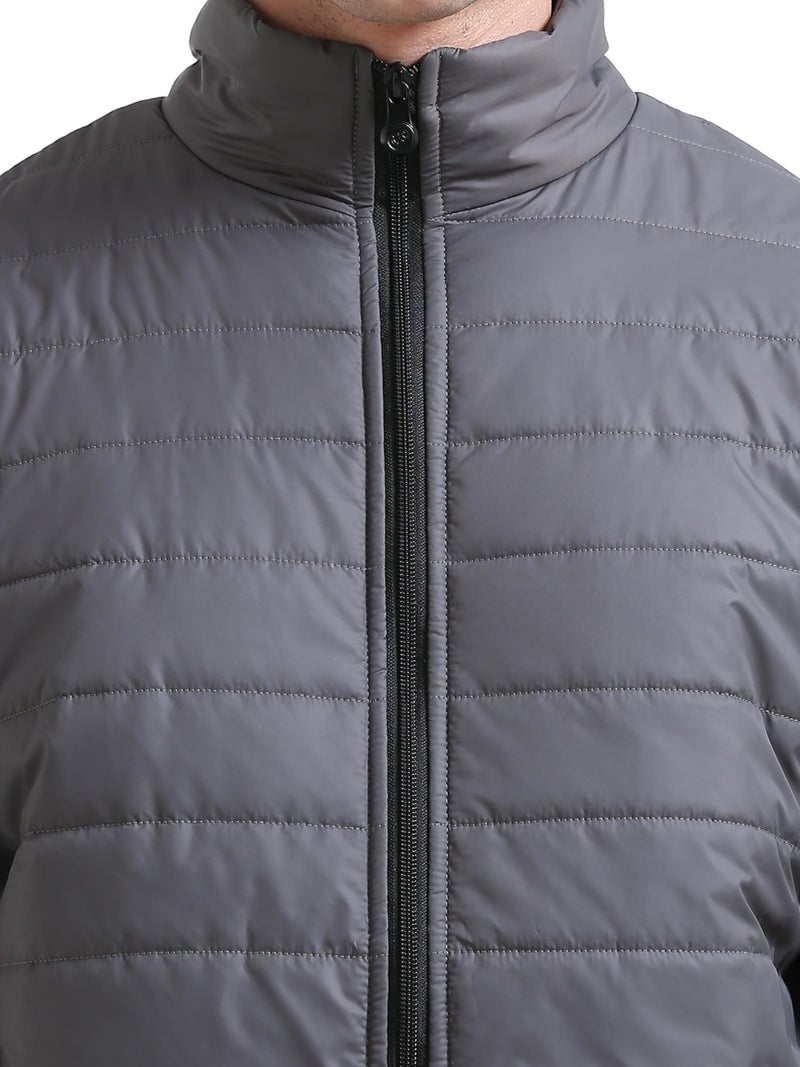 Scott International Winter Puffer Jacket | Mens Nylon Quilted standard length | Bomber Full Sleeve Monsoon | Lightweight Winter Wear Mens Jacket - Image 4
