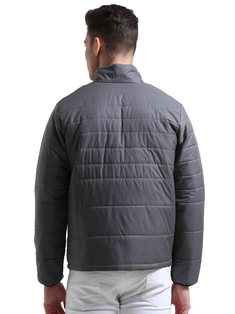 Scott International Winter Puffer Jacket | Mens Nylon Quilted standard length | Bomber Full Sleeve Monsoon | Lightweight Winter Wear Mens Jacket - Image 3