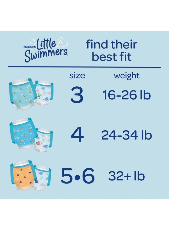 Huggies Huggies Little Swimmers Disposable Swimming Diapers, Size 4 (24-34 lbs), 18 Ct  - Image 2