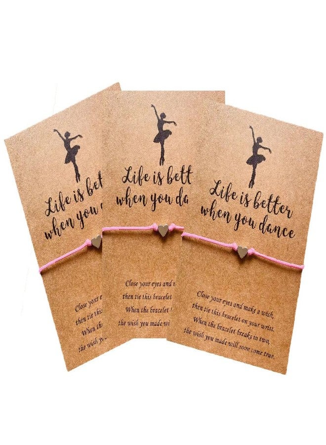 Lemua 3pcs Dance Bracelet Ballet Bracelet Jewelry - Image 1