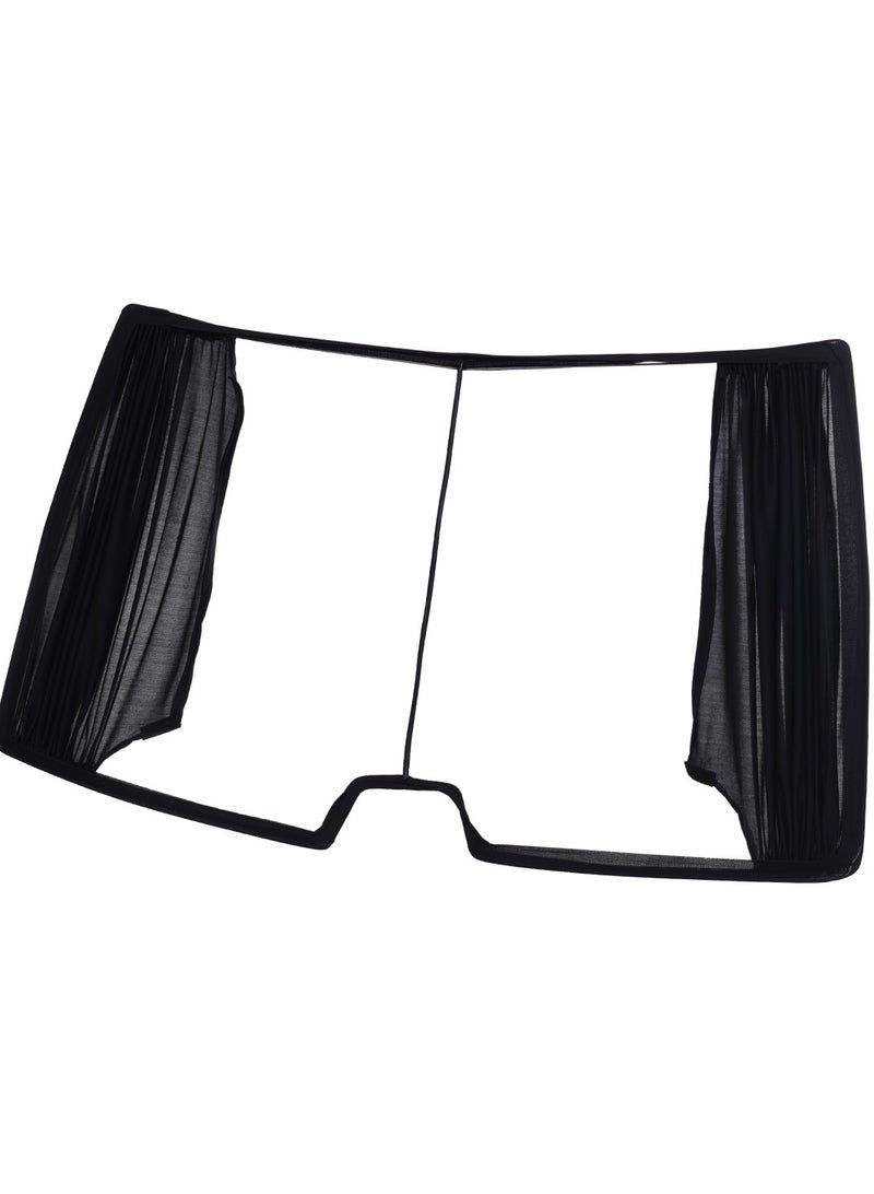 5 Pieces Movable Sunscreen Curtain Set for Hyundai Accent 1998-2005 - Image 3