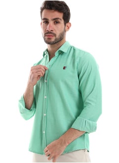WHITE RABBIT Men's Plain Long Sleeve Shirt White Rabbit  - Image 2