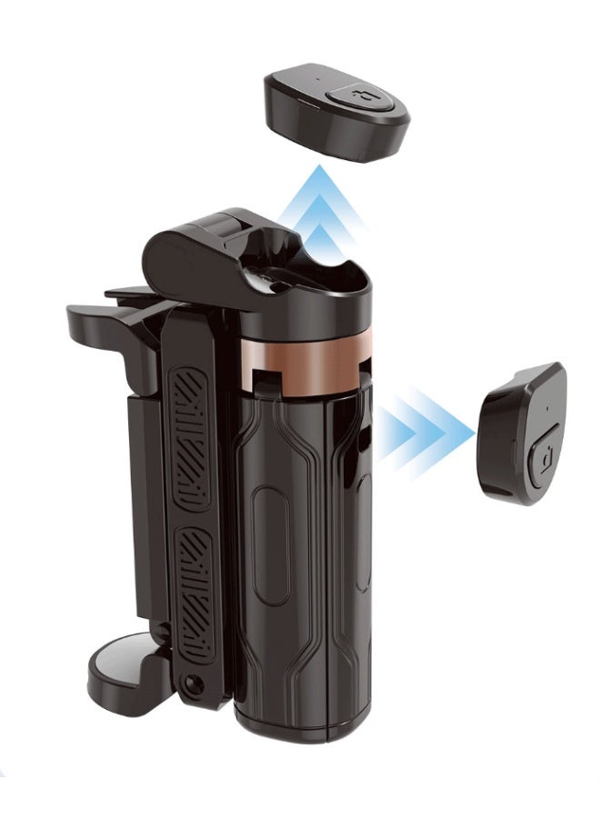 Yegni Mini selfie stick portable and universal travel tripod mobile phone photography essential 360-degree rotation - Image 5