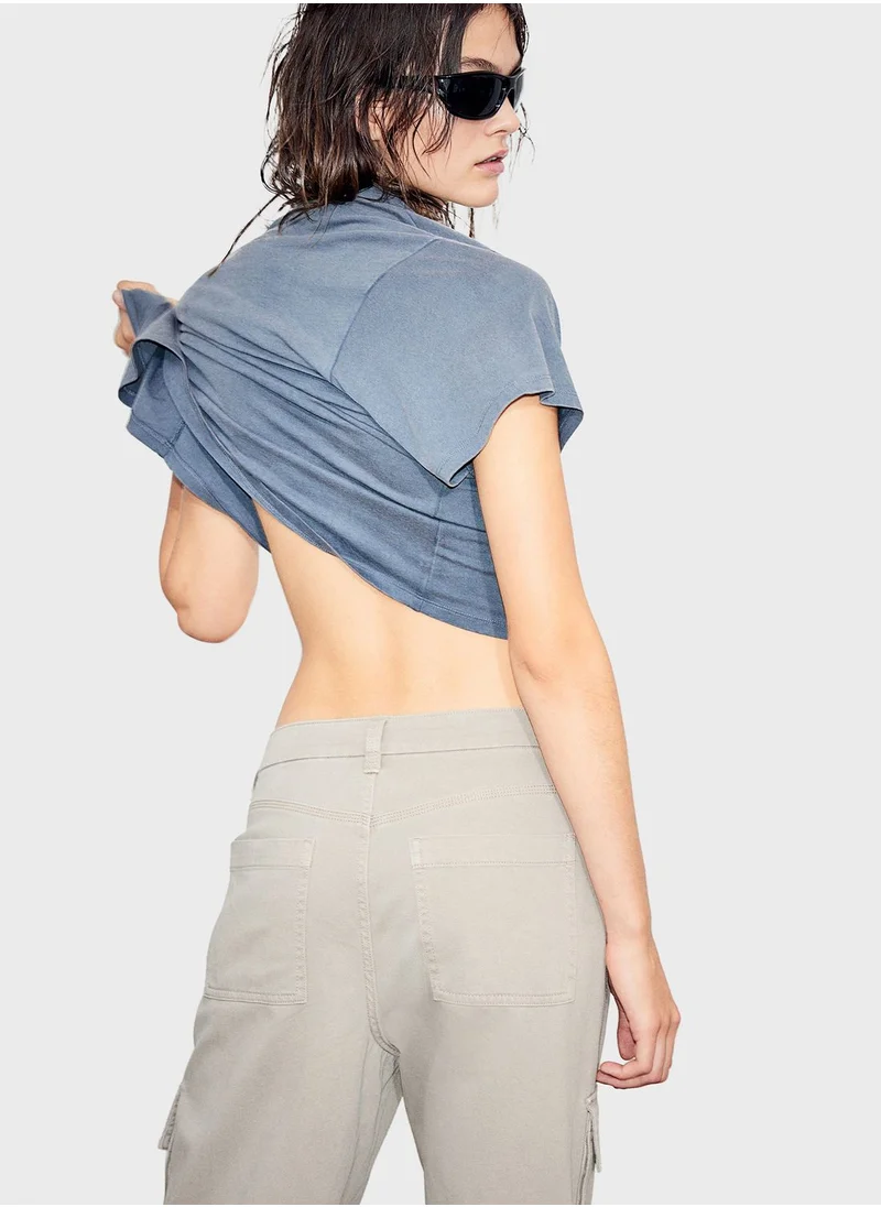 اتش اند ام Wide Leg Pants