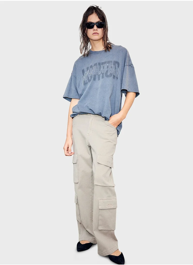 اتش اند ام Wide Leg Pants