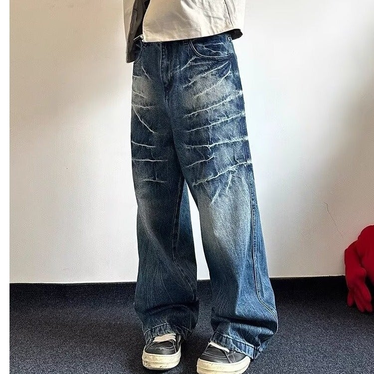 Unisex Casual Daily Denim Jeans - Image 5