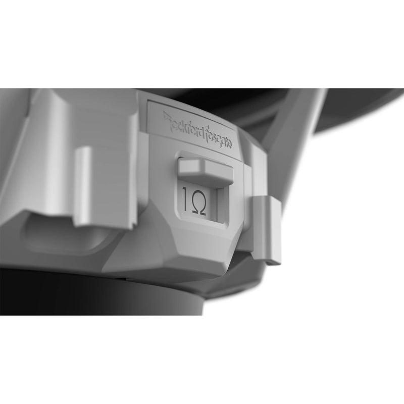 Rockford Fosgate M1D2-10 Color Optix 10" DVC 2-Ohm Multicolor LED Lighted Marine Subwoofer - White - Image 4