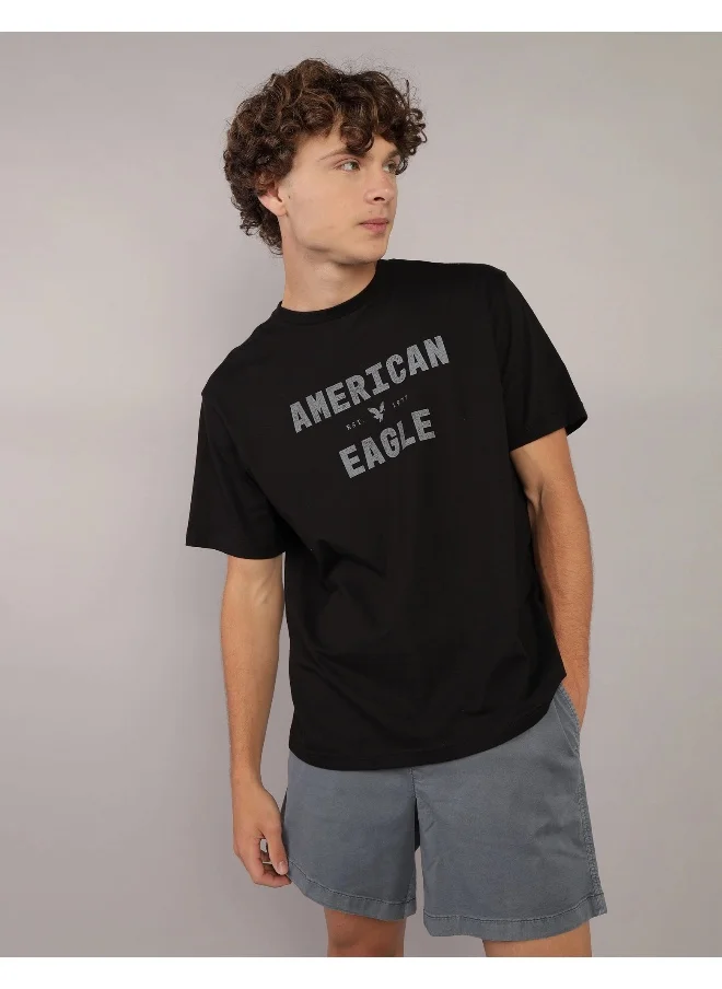 امريكان ايجل AE Logo Graphic T-Shirt