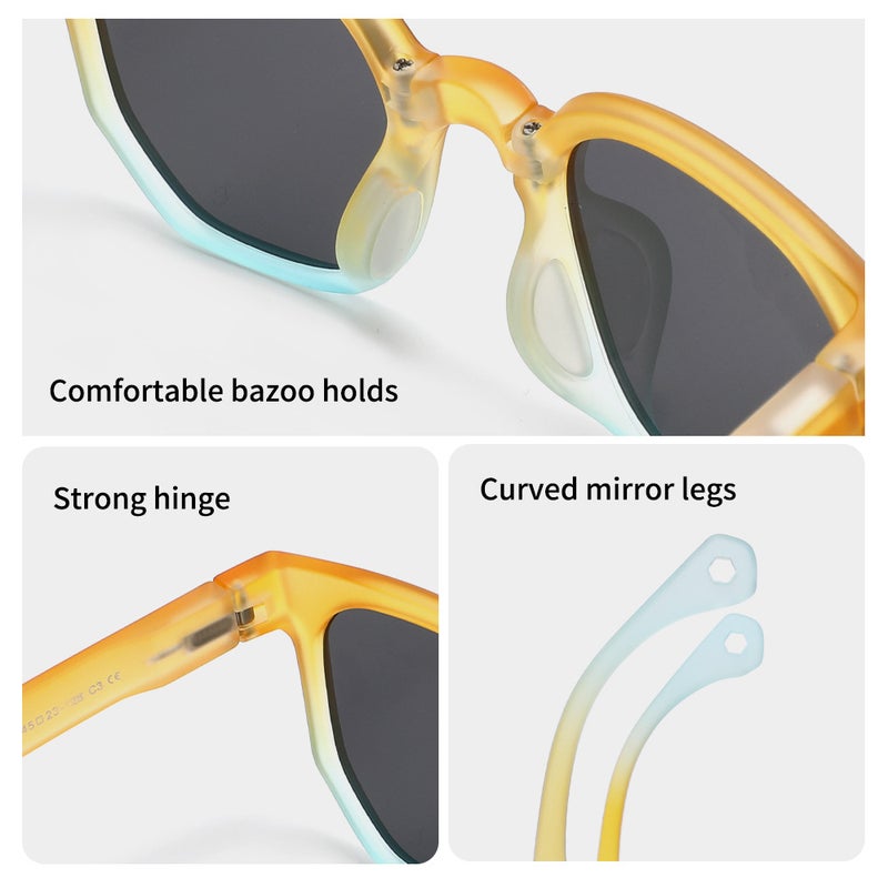 2026 New Fashion TR Polarized Foldable Kids Sunglasses - UV400  Protection - Image 5