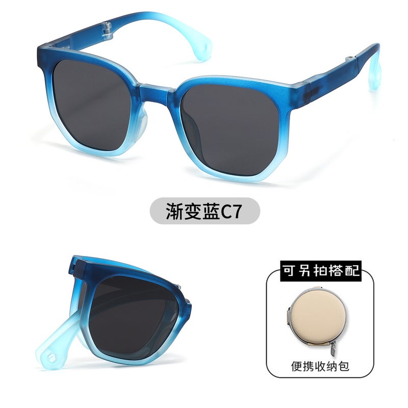 2026 New Fashion TR Polarized Foldable Kids Sunglasses - UV400  Protection - Image 1