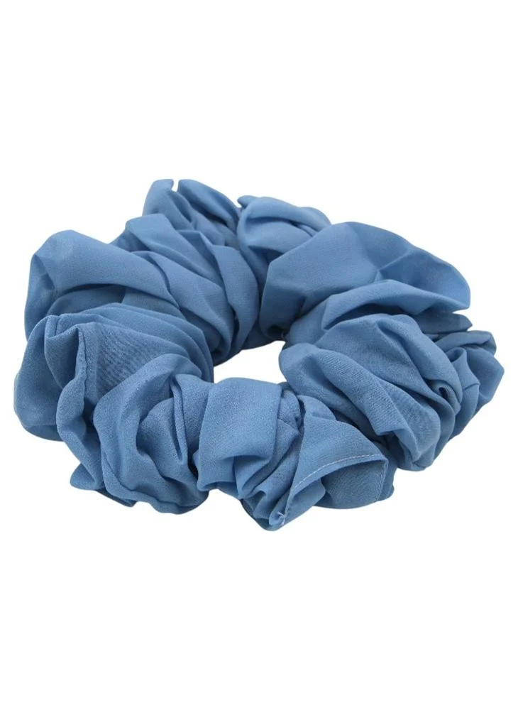 دىدانيالا D'Daniela - Elastic Volumizing Hijab Scrunchie Tie Bun - Light Blue