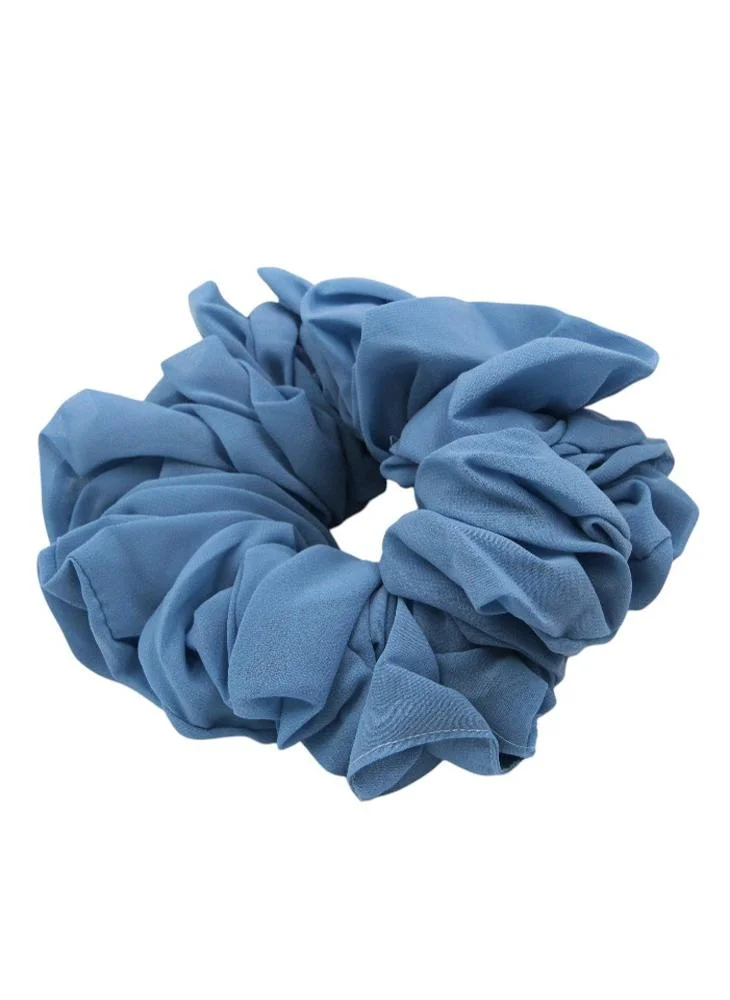 D'Daniela D'Daniela - Elastic Volumizing Hijab Scrunchie Tie Bun - Light Blue