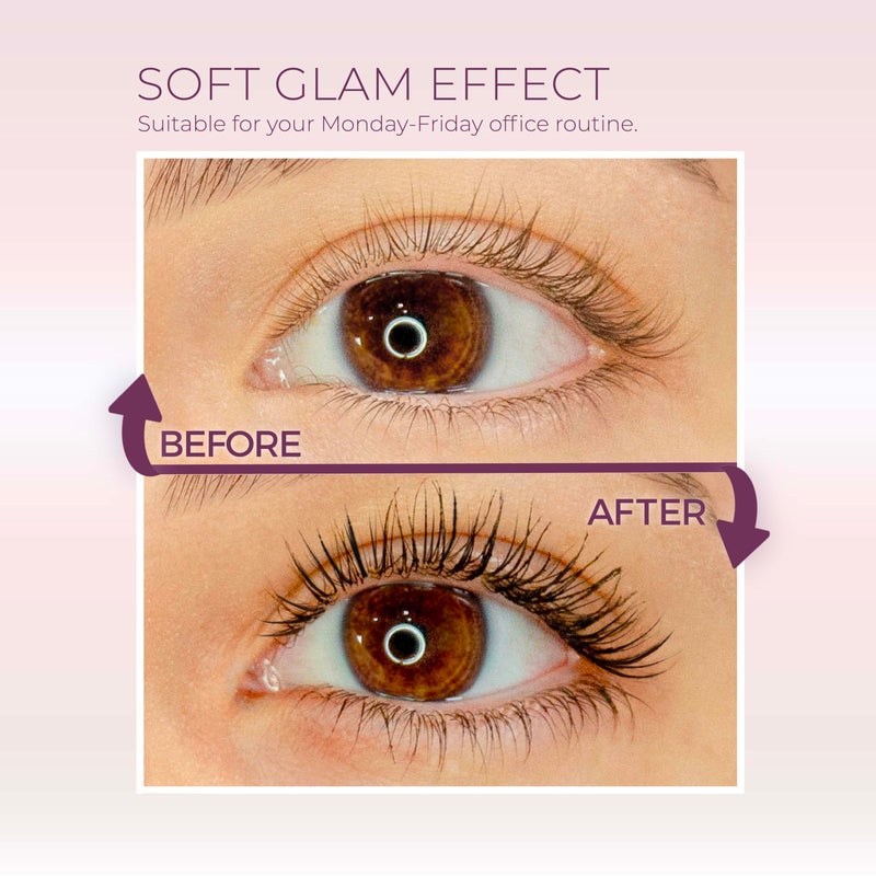 Blinc Amplified Tubing Mascara â€“ Soft-Glam Volume & Definition, Longwear, Smudge & Flake Proof, Natural Bamboo Blend, Sensitive Eyes Safe, Washable - Image 2