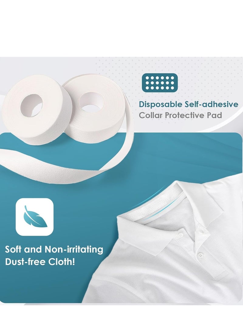 Plan A Sweat Absorbing and Anti-Stain Clothing Tapes, Self-Adhesive Sweat Pads for Collars and Cuffs, Invisible Neck Tape, Unisex Sweat Guards Prevent Stains and Provide Optimal Comfort  - Image 2