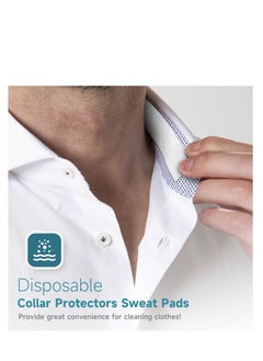 Plan A Sweat Absorbing and Anti-Stain Clothing Tapes, Self-Adhesive Sweat Pads for Collars and Cuffs, Invisible Neck Tape, Unisex Sweat Guards Prevent Stains and Provide Optimal Comfort  - Image 3