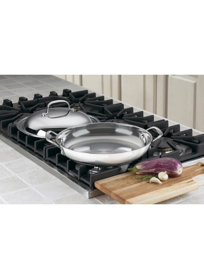 Cuisinart Cuisinart 725-30D Chef's Classic Stainless 12-Inch Everyday Pan with Dome Cover, Silver  - Image 2