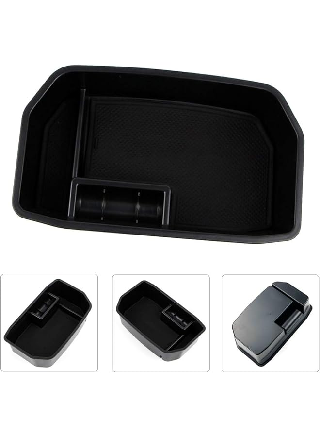 Generic For Toyota Land Cruiser J200 Lexus Lx570 Center Console Organizer Armrest Secondary Storage Box Container Phone Holder Glove Tray Car Interior Accessories 2008-2018 2019 2020 2021  - Image 4