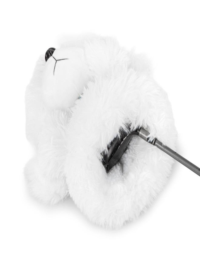 barudan golf Lovely Dog Golf Club Covers for Driver, Plush Golf Driver Headcover Adorable White Dog Golf Headcover Best Golf Gifts for Men Women - Image 5