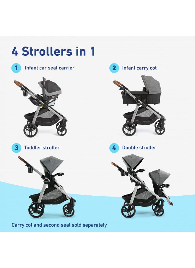 GRACO - Modes Nest2Grow Travel System, Ren - Image 1