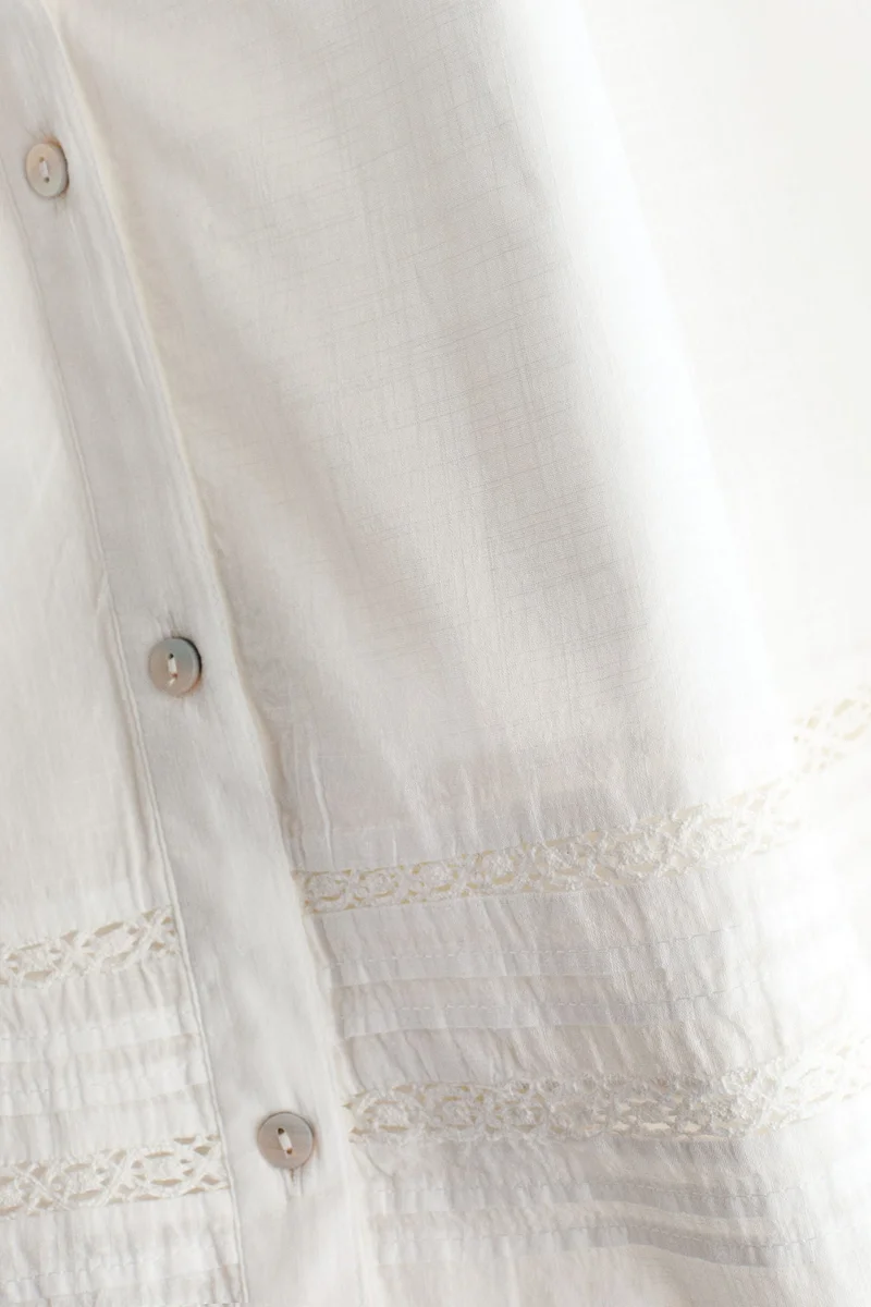 H&M  Oversized tie-belt tunic dress for Women | Best Price UAE