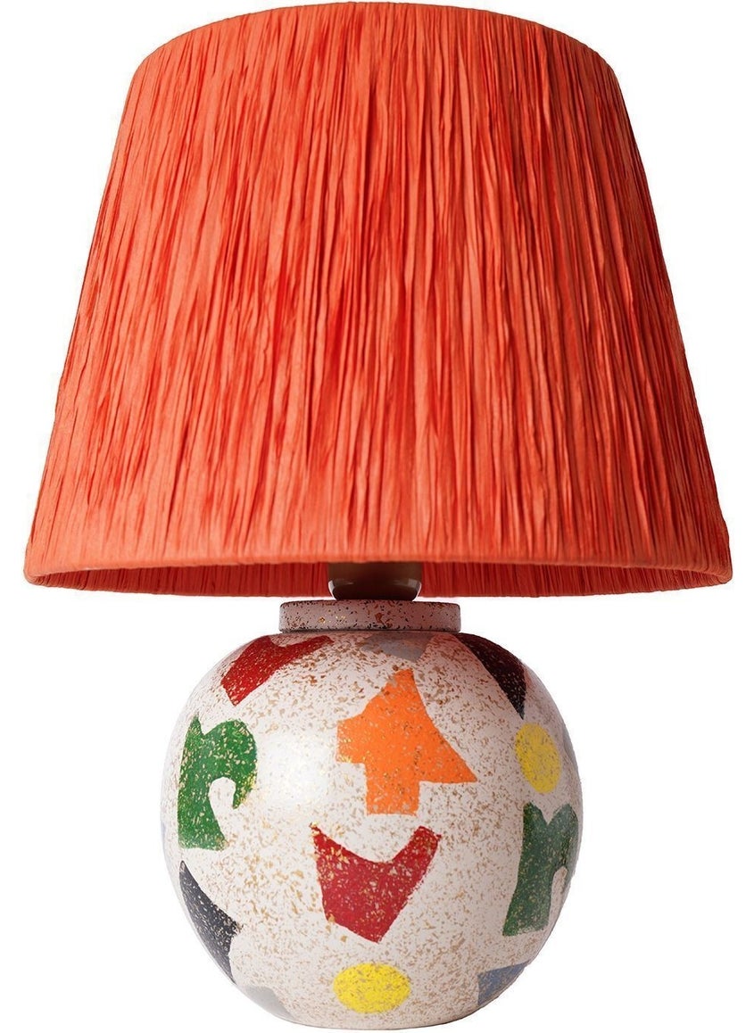 1 Carte Handmade Ceramic Lampshade Orange E27 Ceramic Modern Multicolor - pzsku/ZCD52EA5B44F40CFB32EFZ/45/_/1730910024/08b5e9d0-4781-4bf1-9d86-dca6abb2533f