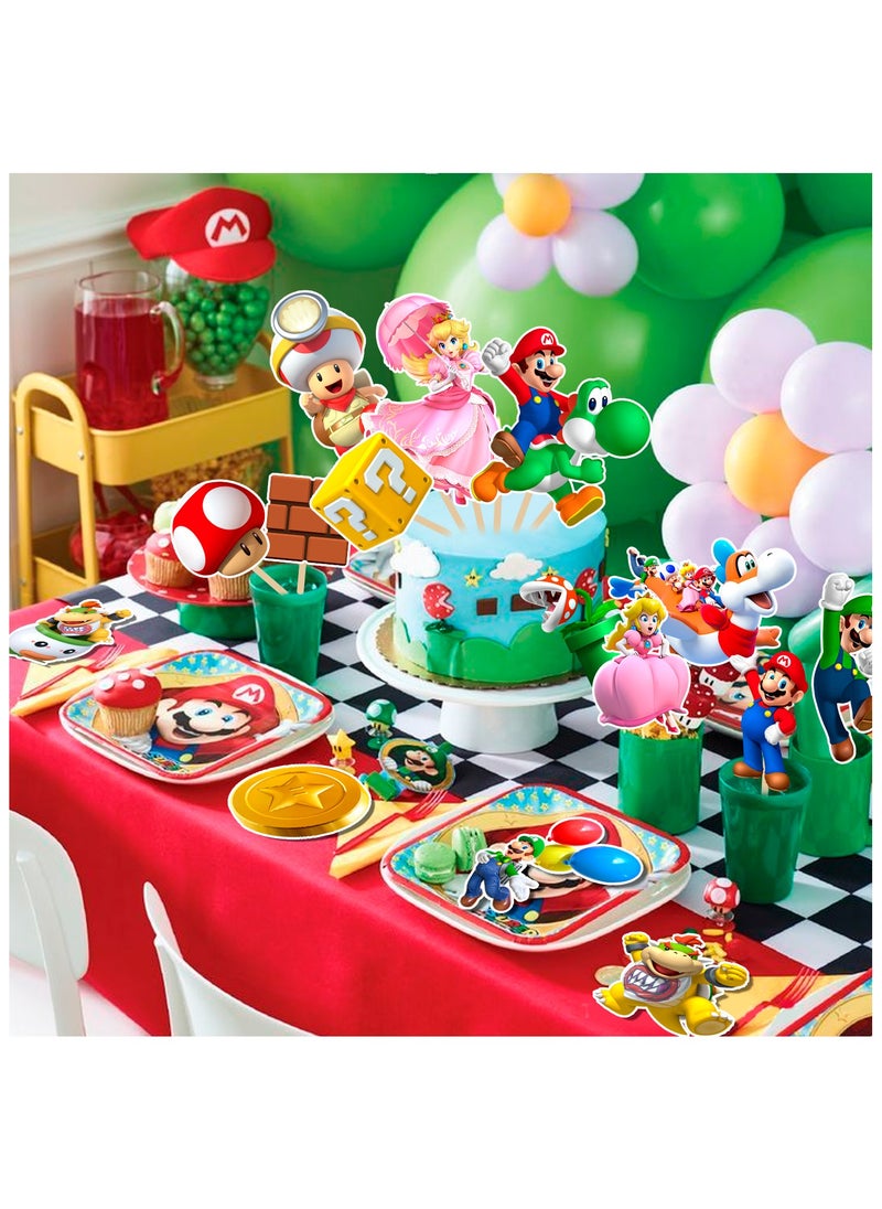 Super Mario Party Decorations Photo Props with Stick, 32pcs Mario Photo Booth Props Super Mario Photo Props Mario Party Photo Booth Props, Super Mario Birthday Party Supplies - pzsku/ZCD5326EE52066795AF71Z/45/_/1739256262/1c5f423e-de92-41af-922c-03f0becf10e5