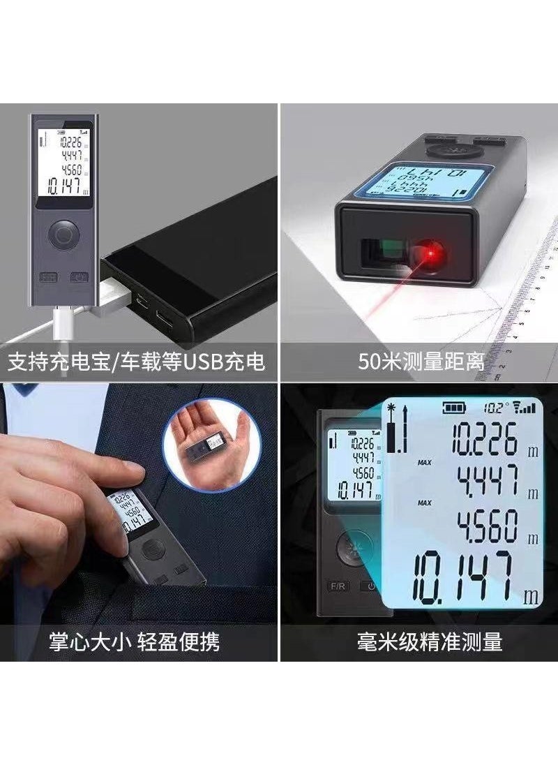 Powermaster PM-13000 40 Meter Mini Laser Rangefinder and Angle Meter  - Image 2