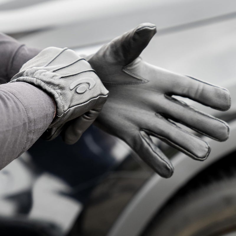 Hatch RFK300 All-Leather Cut-Resistant Police Duty Gloves with Kevlar - Black - Image 5