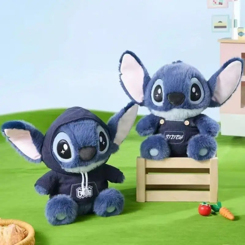 Y&D 2025 Hot-Selling Cute Cartoon Stitch Plush Bear Toy Lilo Stitch Embroidered Cross-Border Stuffed Animal Pillow for Stress Relief - Image 3