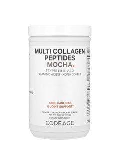 Codeage Codeage, Multi Collagen Peptides Powder, Chocolate Mocha, 14.39 oz (408 g)  - Image 1