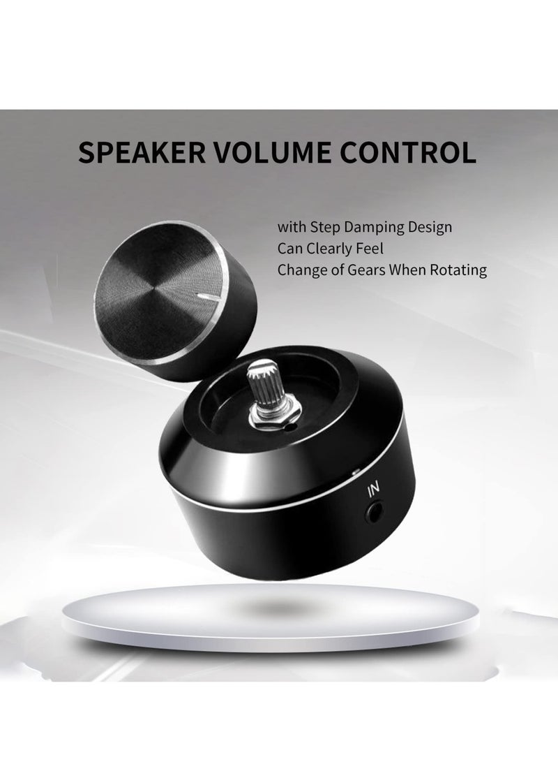 Compact Volume Control Knob, 3.5mm Audio Adjuster for PC Speakers, Compatible with Windows and Mac, Perfect for Easy Audio Adjustment  - Image 5