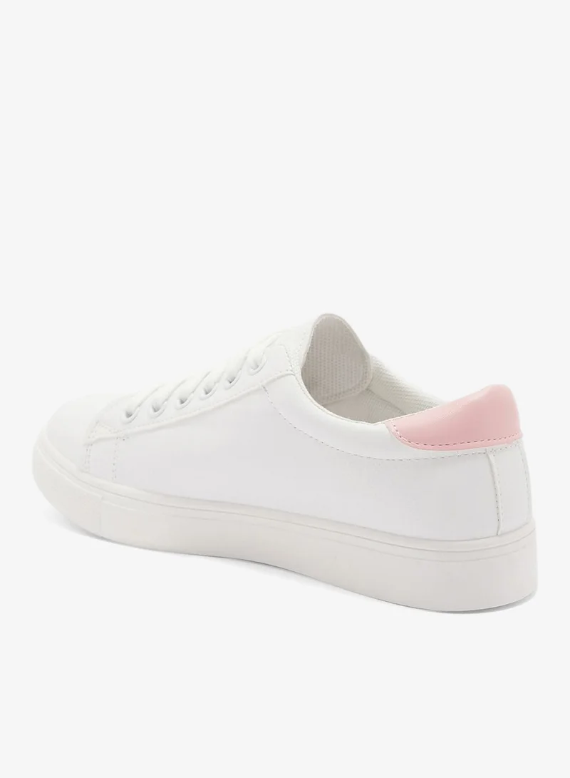 Ginger Butterfly Pearl Detail Sneaker