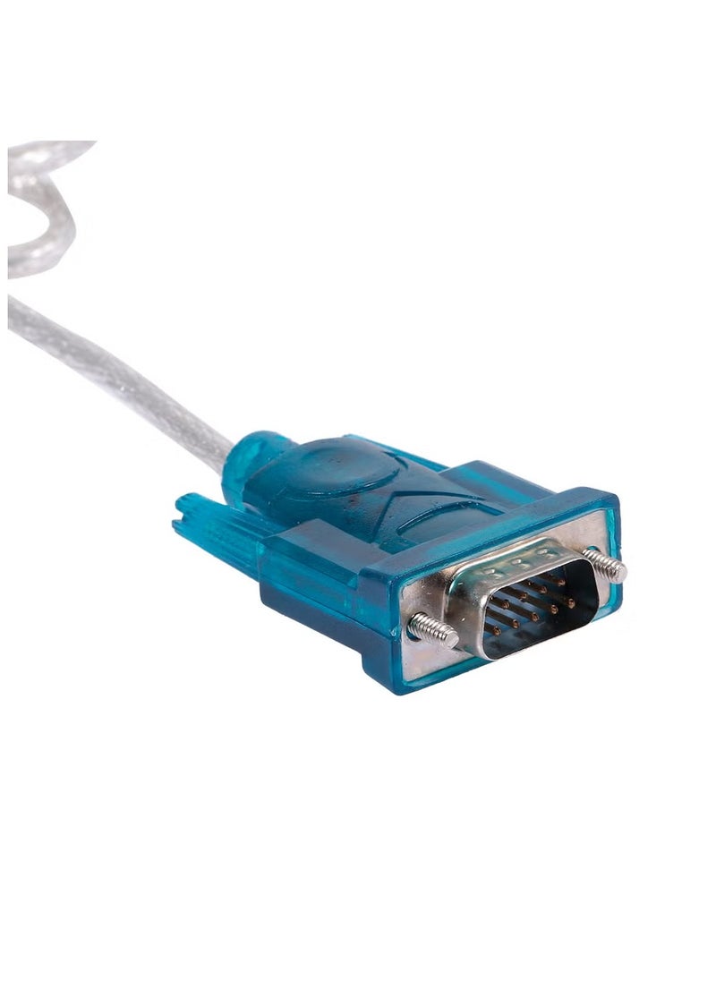 بروماس كابل USB بمنفذ تسلسلي من USB إلى RS232 بمنفذ تسلسلي ذو 9 سنون أزرق/أبيض  - Image 3